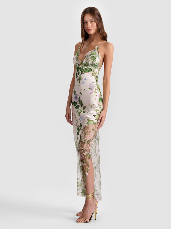 IVY ROMANCE-CLAUDIA OPEN BACK MAXI DRESS