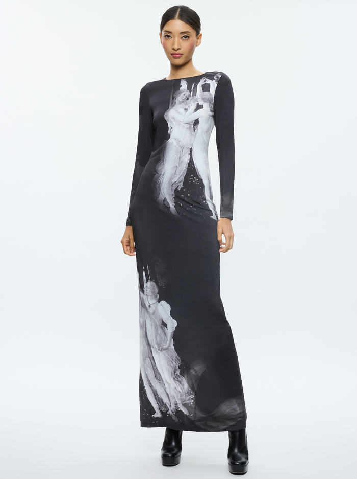 DELORA MAXI DRESS - RENAISSANCE FRESCO - Alice And Olivia