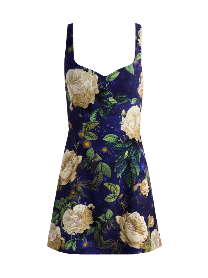 EVE EMBELLISHED MINI DRESS - TWILIGHT EDEN image 6 - Alice And Olivia