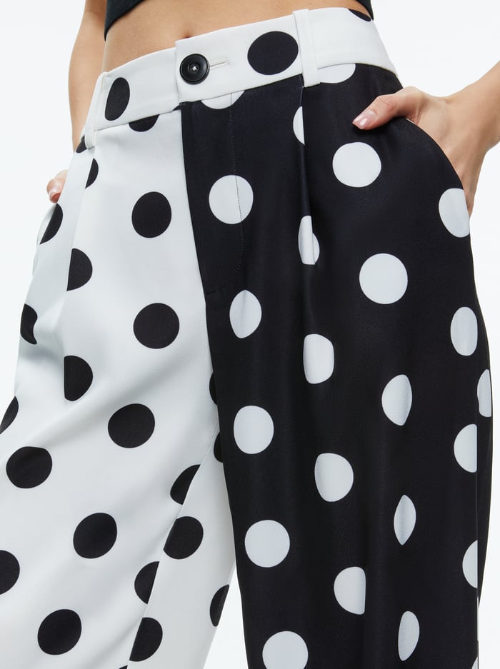TOMASA PANT - FANTASY DOT COMBO LG image 3 - Alice And Olivia