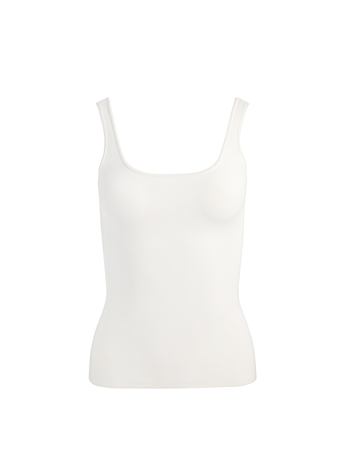 DARYN SCULPTING TANK - SOFT WHITE image 5 - ALICE + OLIVIA