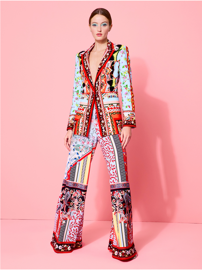 SORAYA FLORAL PRINTED PANT - PALOMA image 6 - ALICE + OLIVIA