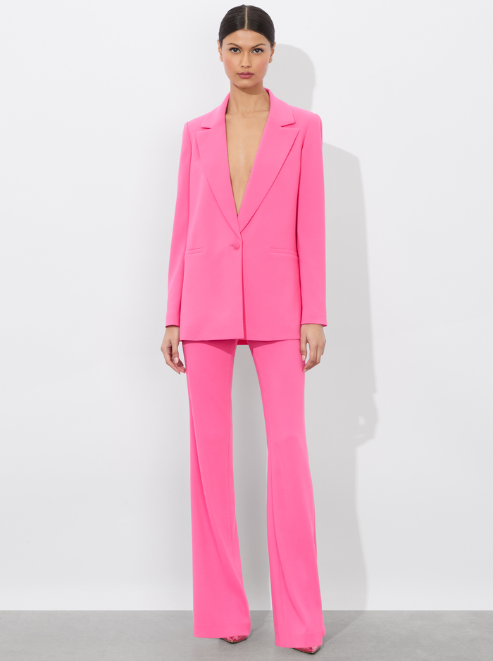 DENNY BOYFRIEND BLAZER - WILD PINK image 1 - Alice And Olivia