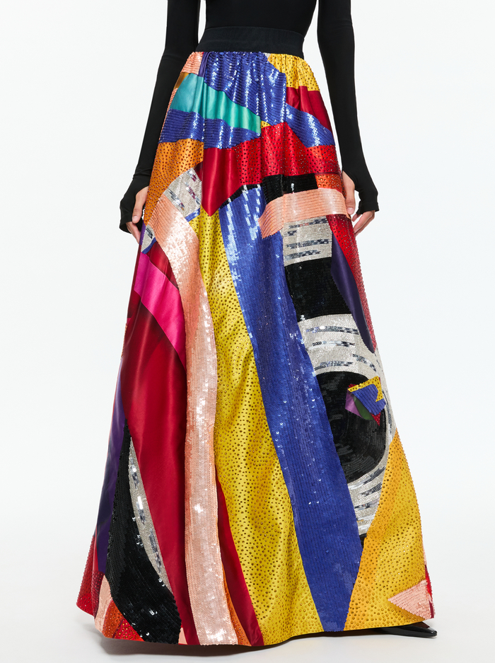 A+O X TOM WESSELMANN TINA EMBELLISHED BALLGOWN SKIRT - LIMITLESS - Alice And Olivia