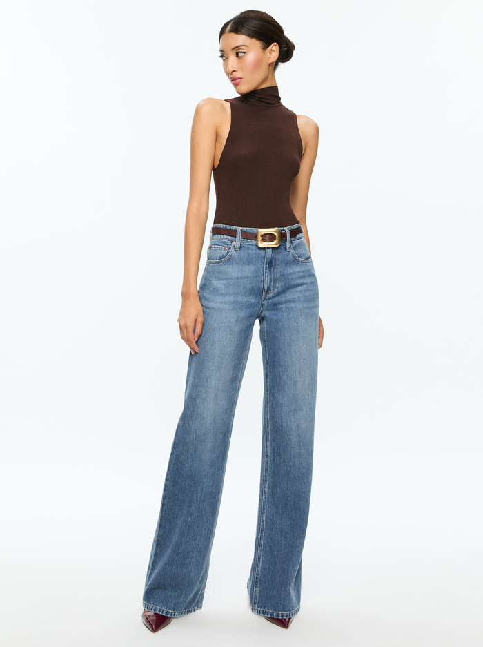 DARCEY TANK - ESPRESSO image 1 - Alice And Olivia