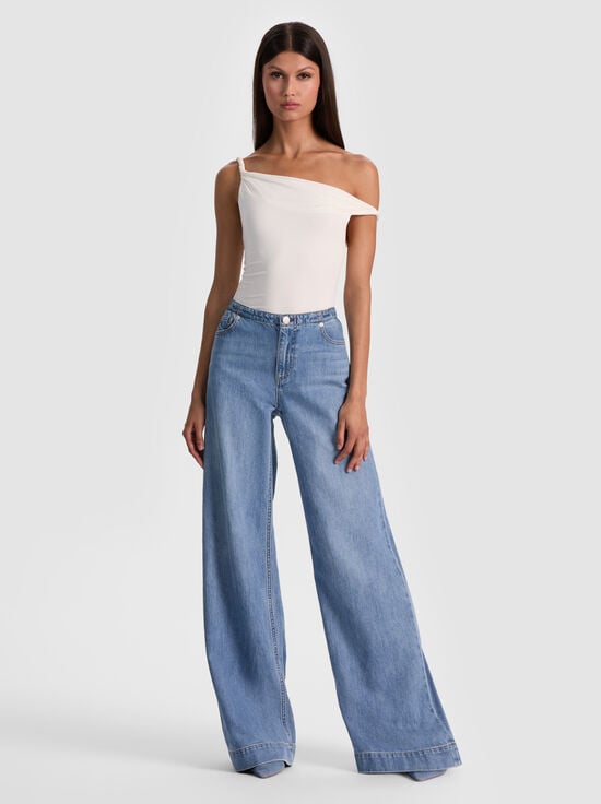 OFF WHITE-BIANCA TWISTED BODYSUIT