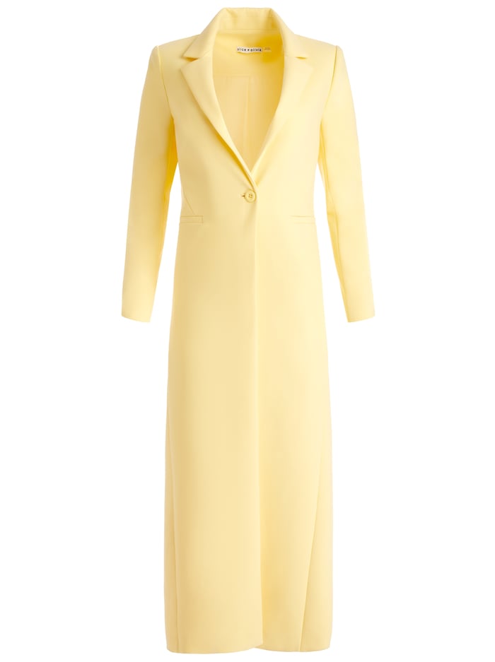 MACEY LONG BLAZER - BUTTER image 5 - Alice And Olivia