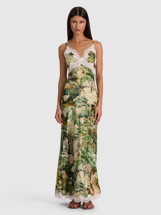 TERRAIN LG-JULIETTA LACE SLIP DRESS