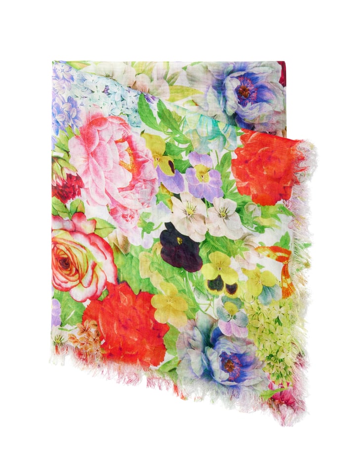 LOLA SCARF - DAWN FLORAL image 4 - Alice And Olivia