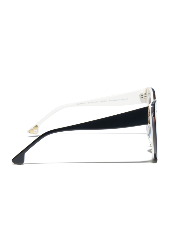 DELANCEY SUNGLASSES - BLACK/WHITE image 1 - Alice And Olivia