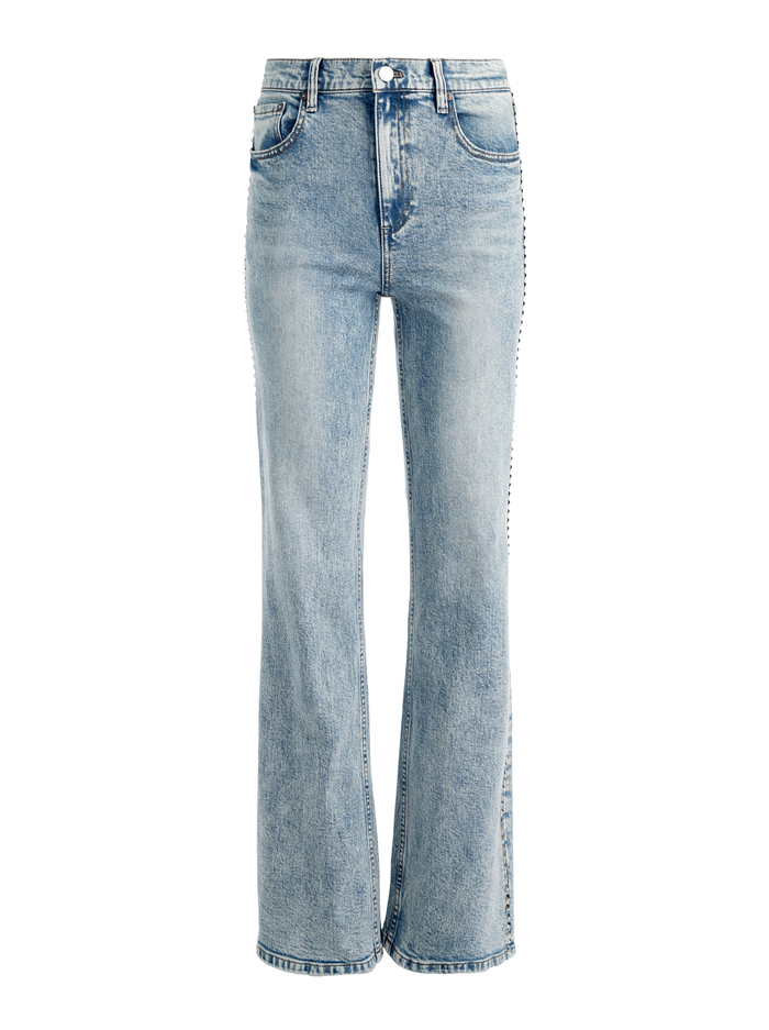 BODIE STUDDED JEAN - LEXI LIGHT BLUE image 5 - Alice And Olivia