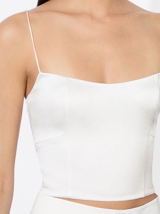 OFF WHITE-SAYLOR BUSTIER CAMI TOP