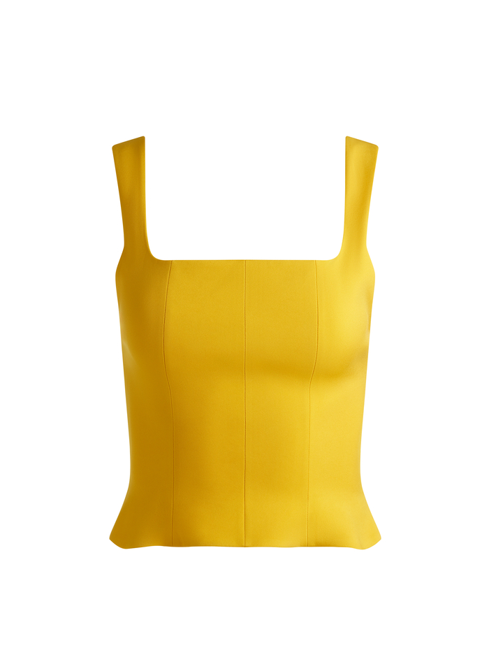 VERA BUSTIER TOP - GOLDEN HOUR image 5 - Alice And Olivia