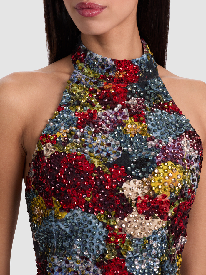 GATZ EMBELLISHED TOP - FLOURISH image 4 - ALICE + OLIVIA