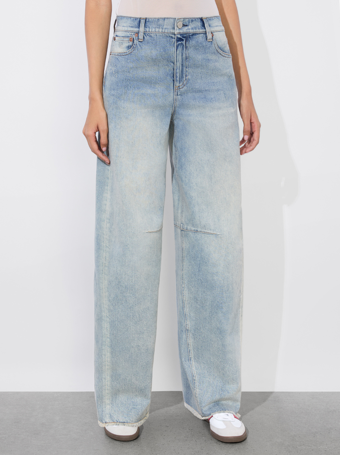 DRIGGS BALLOON JEAN - SIERRA LIGHT BLUE - Alice And Olivia