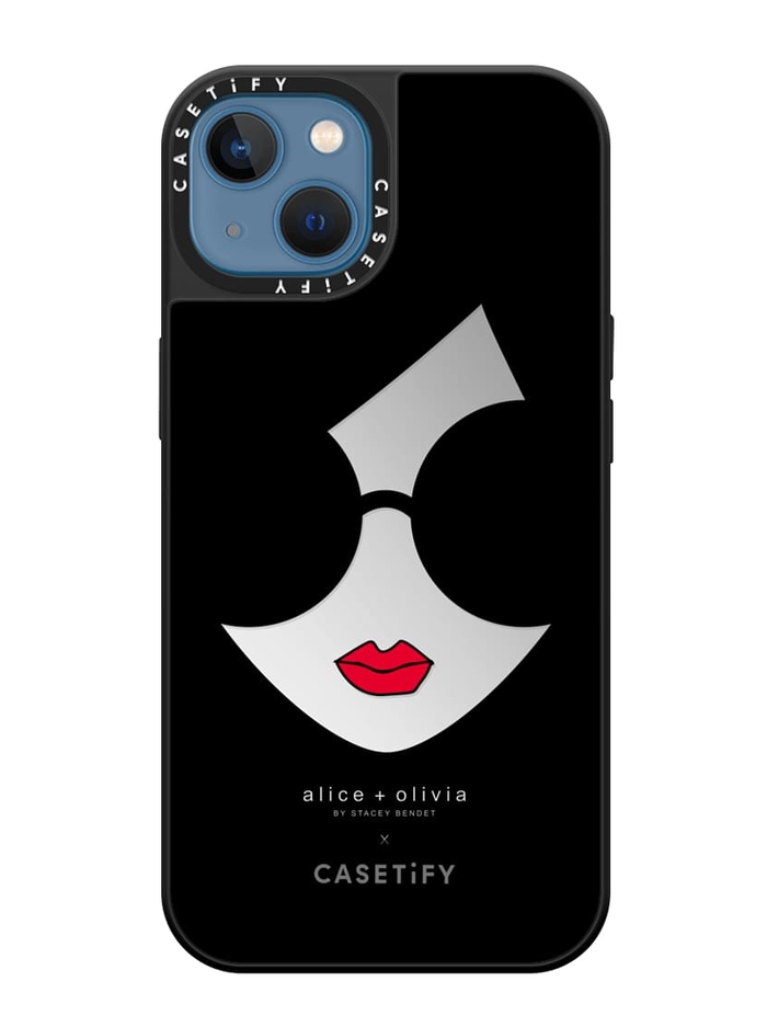 A+O X CASETIFY IPHONE 13 CASE - MIRROR/SILVER - Alice And Olivia