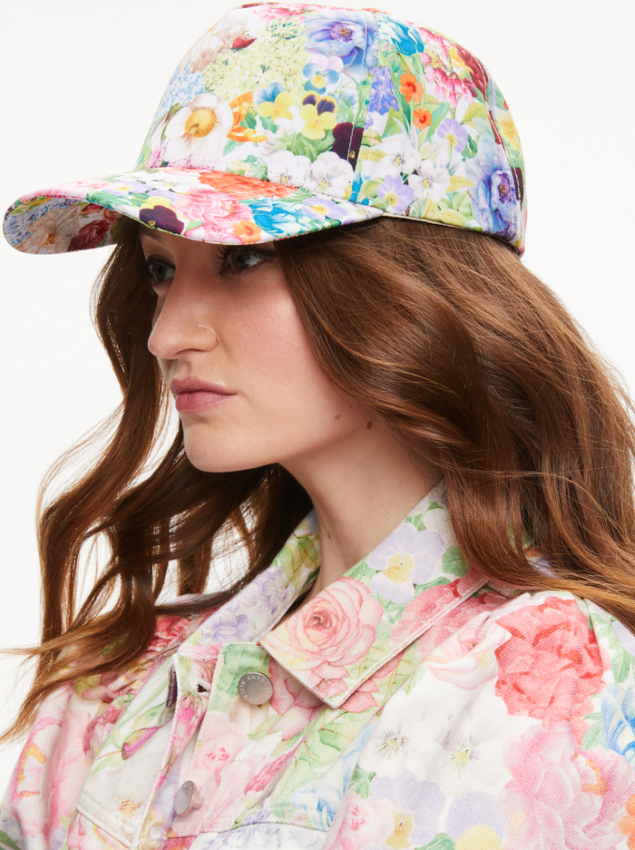 CHERISE TRUCKER HAT - DAWN FLORAL image 1 - ALICE + OLIVIA