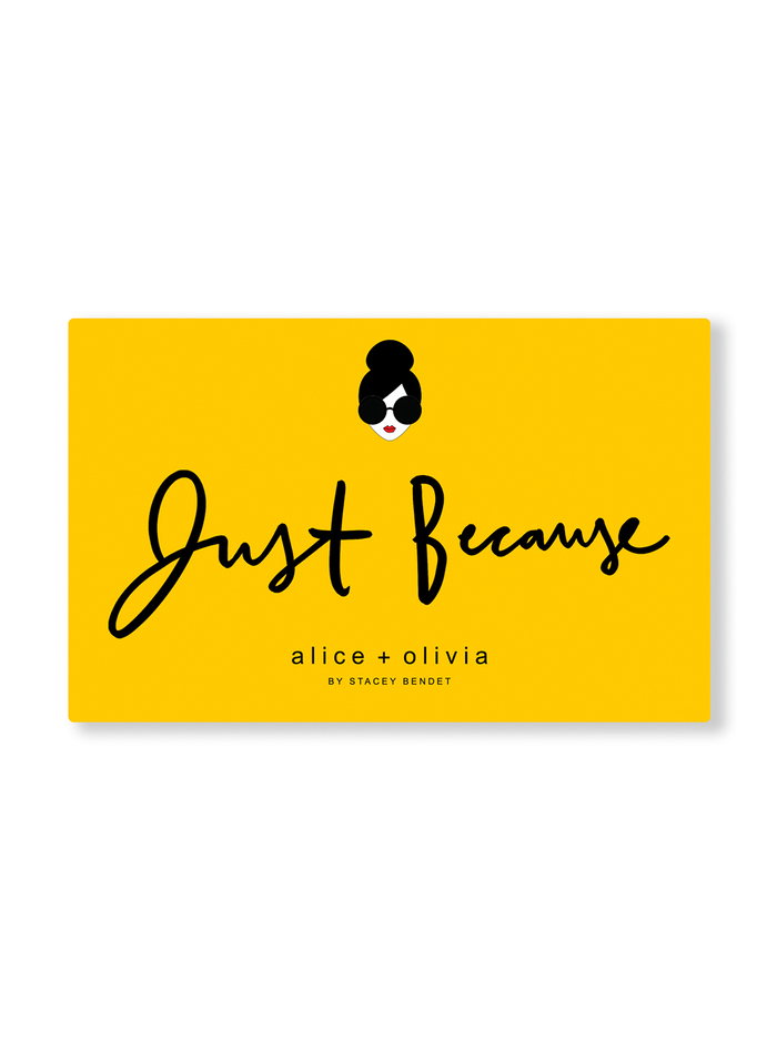 JUST BECAUSE E-GIFT CARD - 