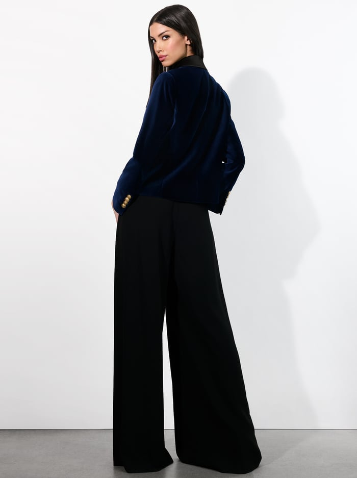 DEVYN VELVET BLAZER - MIDNIGHT BLUE image 2 - Alice And Olivia