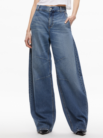 PARKER LOW RISE BALLOON LEG JEAN