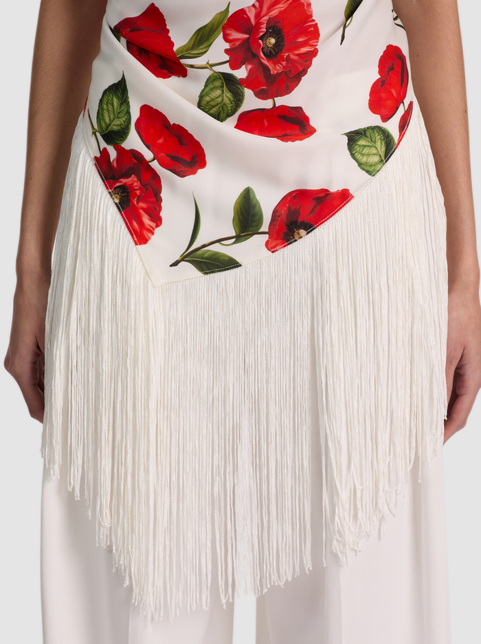 MESHA SHAWL - SUMMER POPPY image 3 - ALICE + OLIVIA