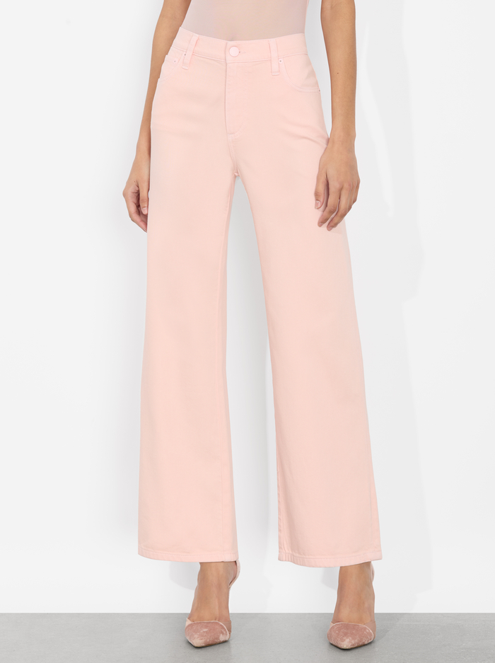 WEEZY CROP JEAN - PINK BLOOM - Alice And Olivia