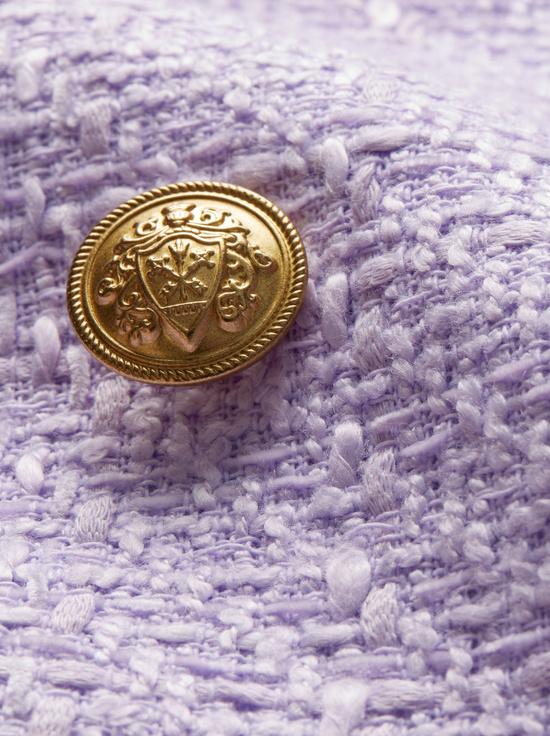 LILAC-NICHOLAS DOUBLE BREASTED COAT