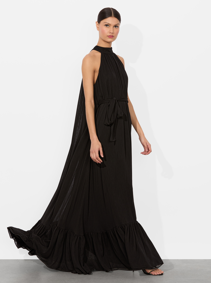 JOVIE MAXI DRESS - BLACK image 4 - Alice And Olivia