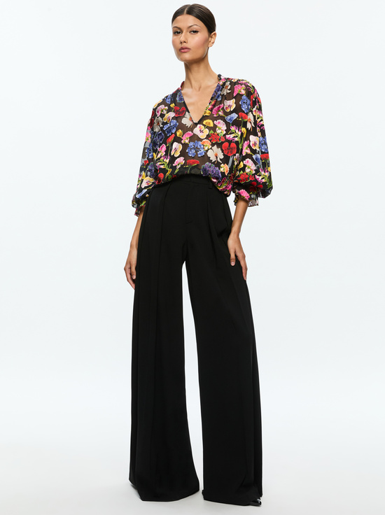 TIMELESS BLOSSOM-ONICA COLLARED BLOUSE