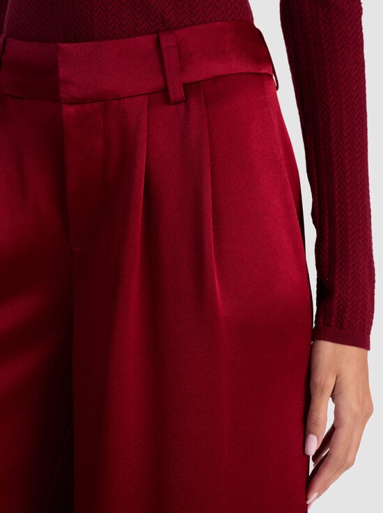 OXBLOOD-KENNEDY TROUSER