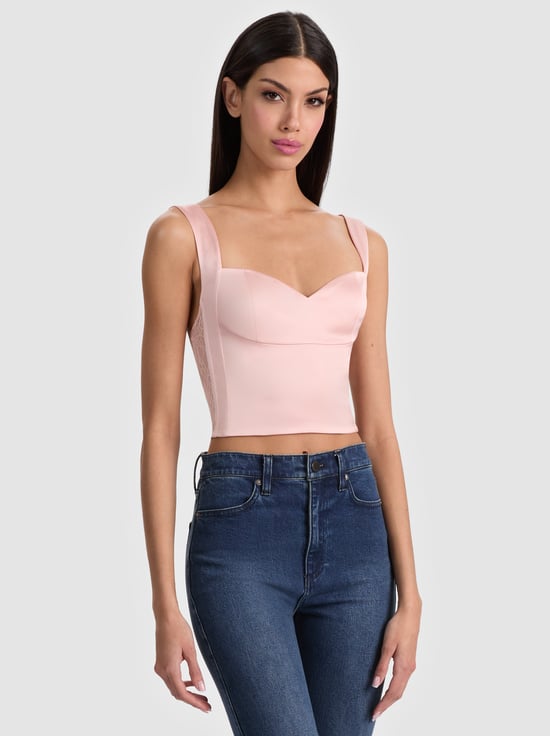 ENGLISH ROSE-EVE BUSTIER TOP