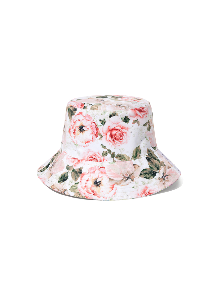 LIYA REVERSIBLE BUCKET HAT - DAWN FLORAL image 1 - ALICE + OLIVIA