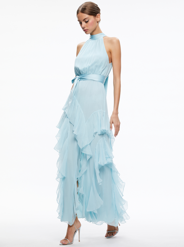 EMELIA HALTER NECK GOWN - JULEP image 2 - Alice And Olivia