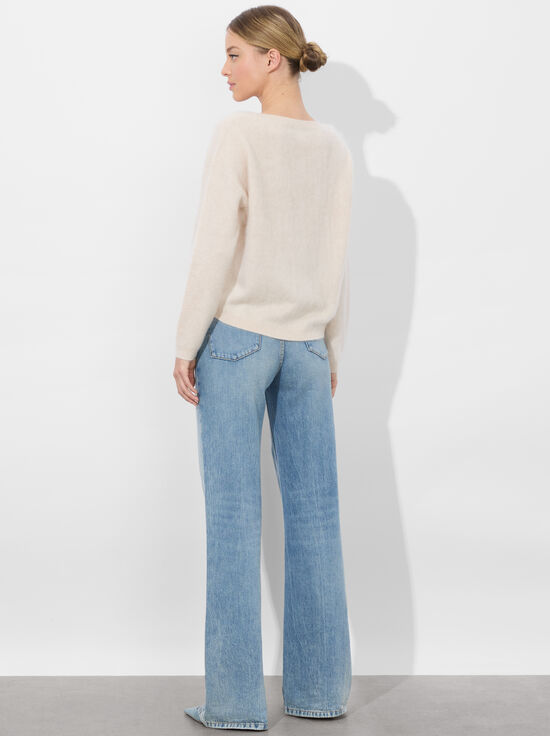 OATMEAL HEATHER-WILLIAMS PULLOVER
