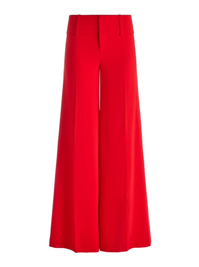 OLIVIA PANT - BRIGHT RUBY image 5 - Alice And Olivia