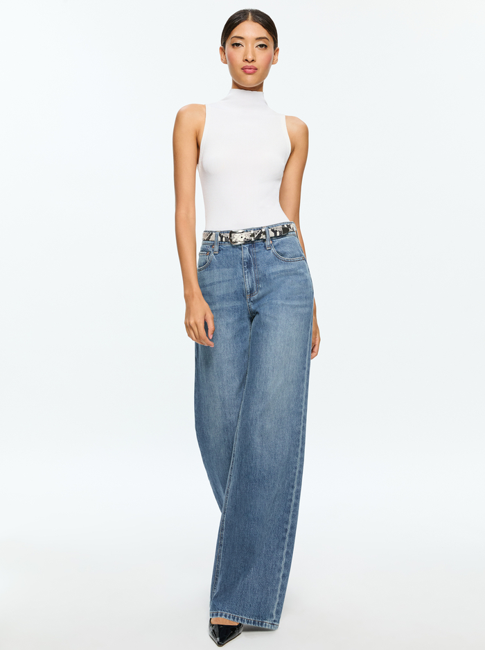 DARCEY TANK - SOFT WHITE image 4 - Alice And Olivia