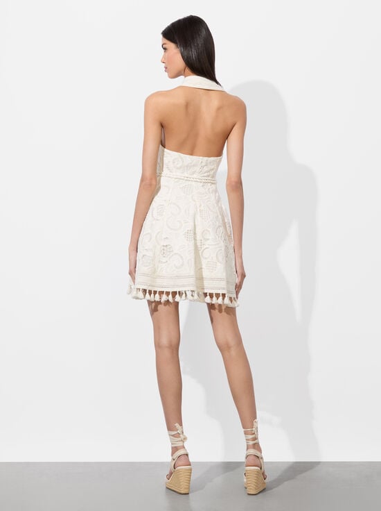 OFF WHITE-LUCY MINI SHIRT DRESS