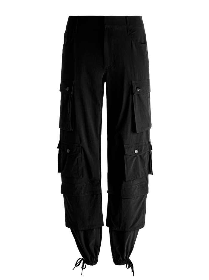 OLYMPIA CARGO PANTS - BLACK image 5 - Alice And Olivia