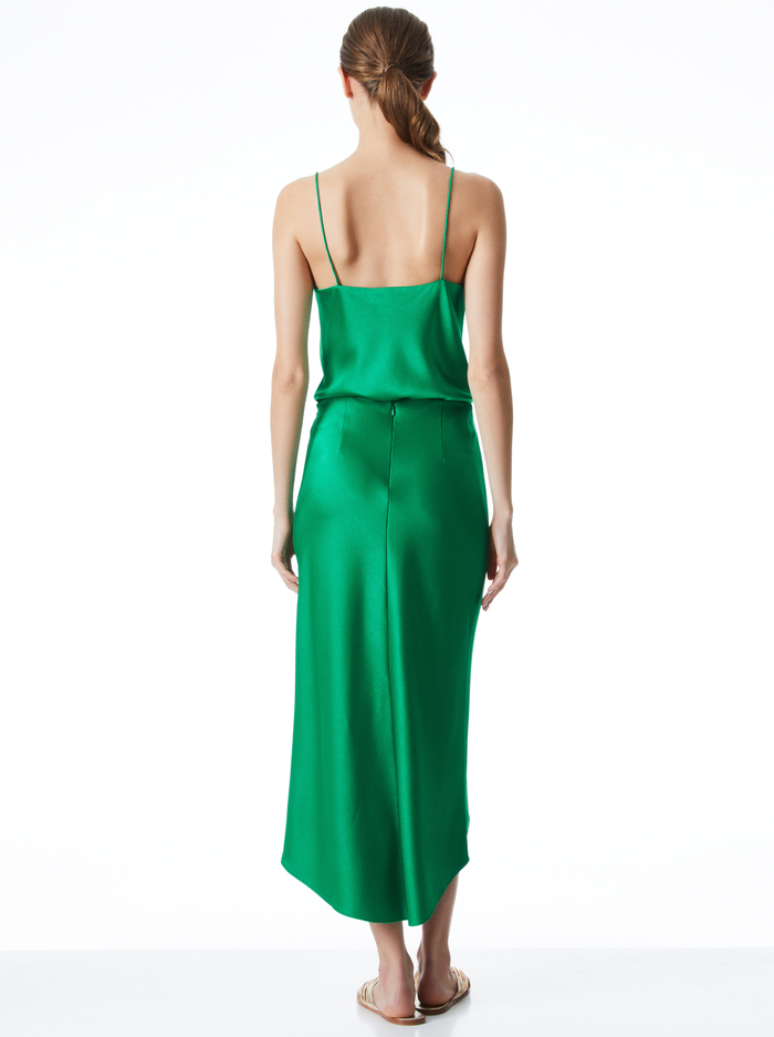 HARMON SLIP TANK - DARK EMERALD image 1 - Alice And Olivia