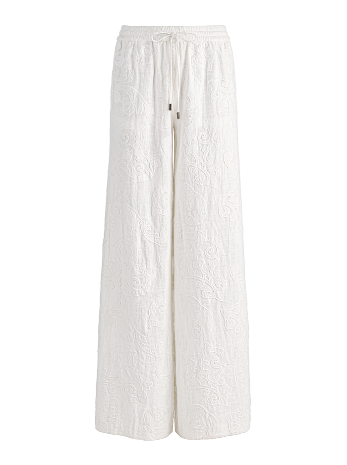 OJAI WIDE LEG PANT - OFF WHITE image 5 - ALICE + OLIVIA