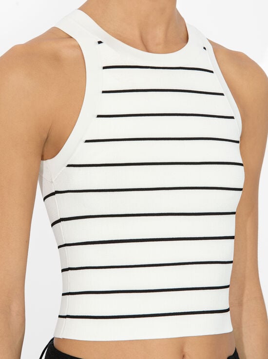 SOFT WHITE/BLACK-RYDEL TANK