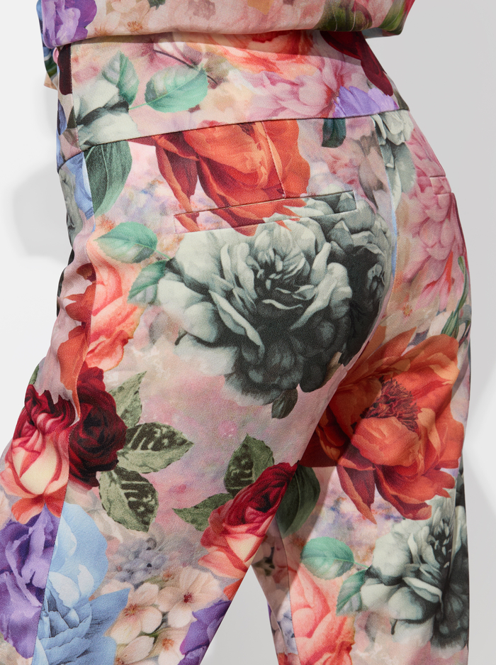 OLIVIA BOOTCUT PANT - STORM FLORAL SM image 3 - Alice And Olivia