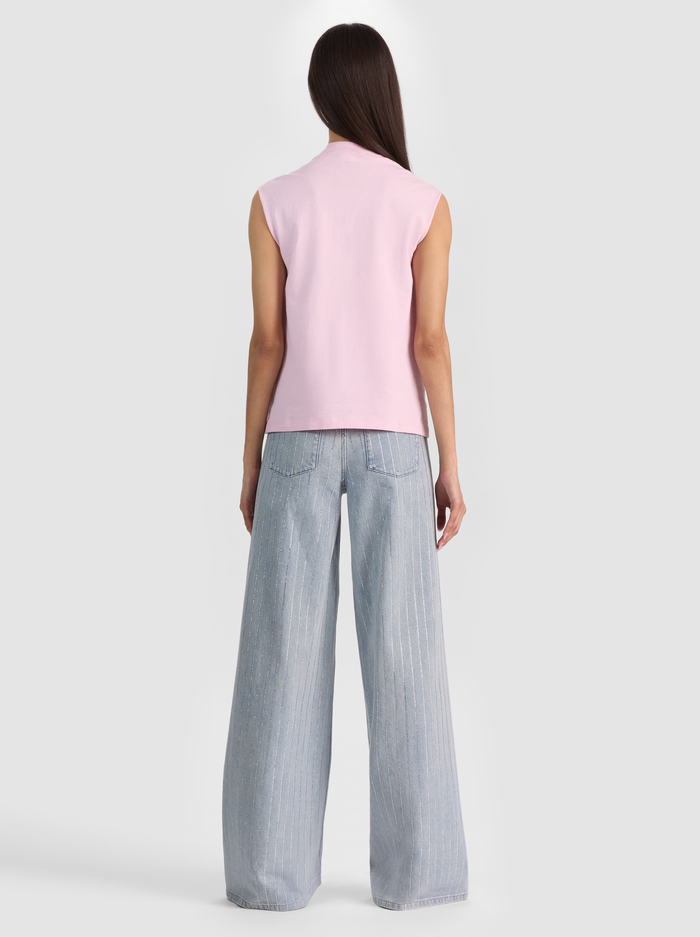 MICAH EMBELLISHED MUSCLE TANK - SEX PISTOLS image 3 - ALICE + OLIVIA