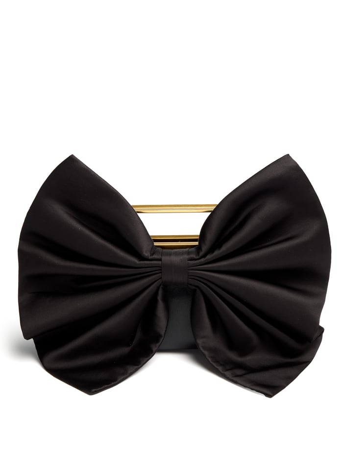 RAVEN BOW BAG - BLACK image 4 - Alice And Olivia