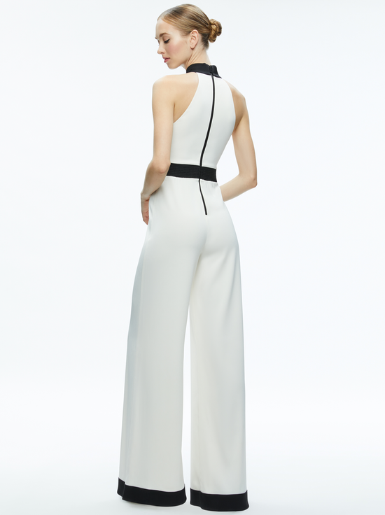 Alice and olivia white romper sales