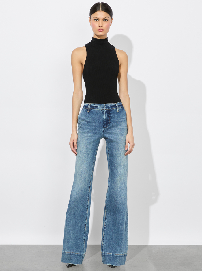 REMI BOOTCUT JEAN - LIANA VINTAGE BLUE image 1 - Alice And Olivia