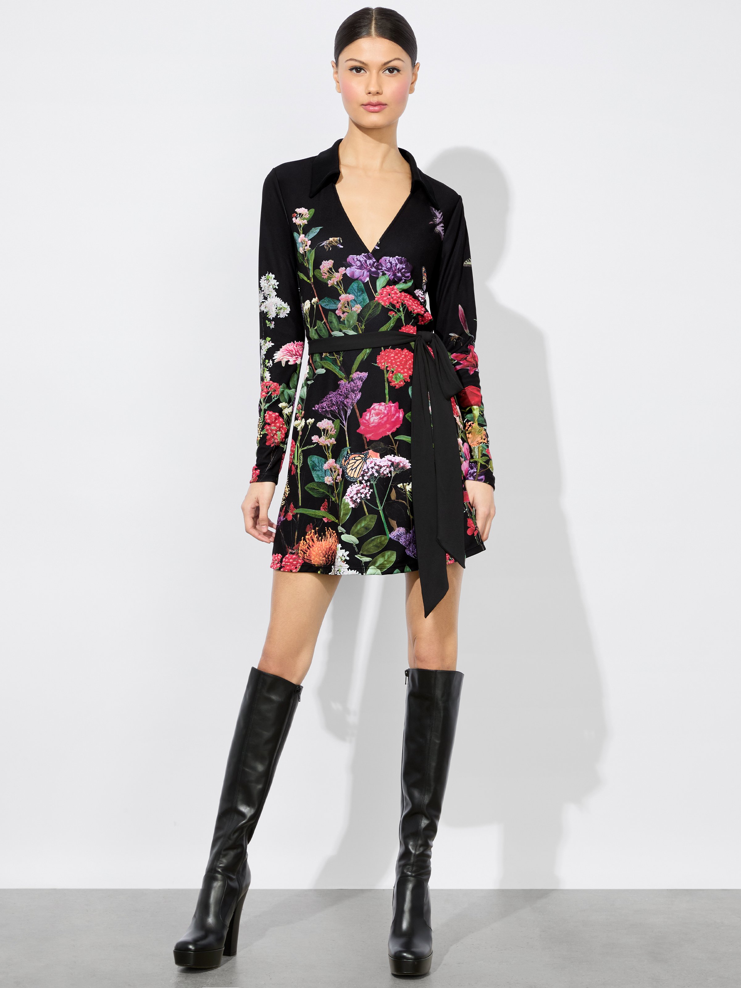 ALICE AND OLIVIA MILLICENT MINI DRESS