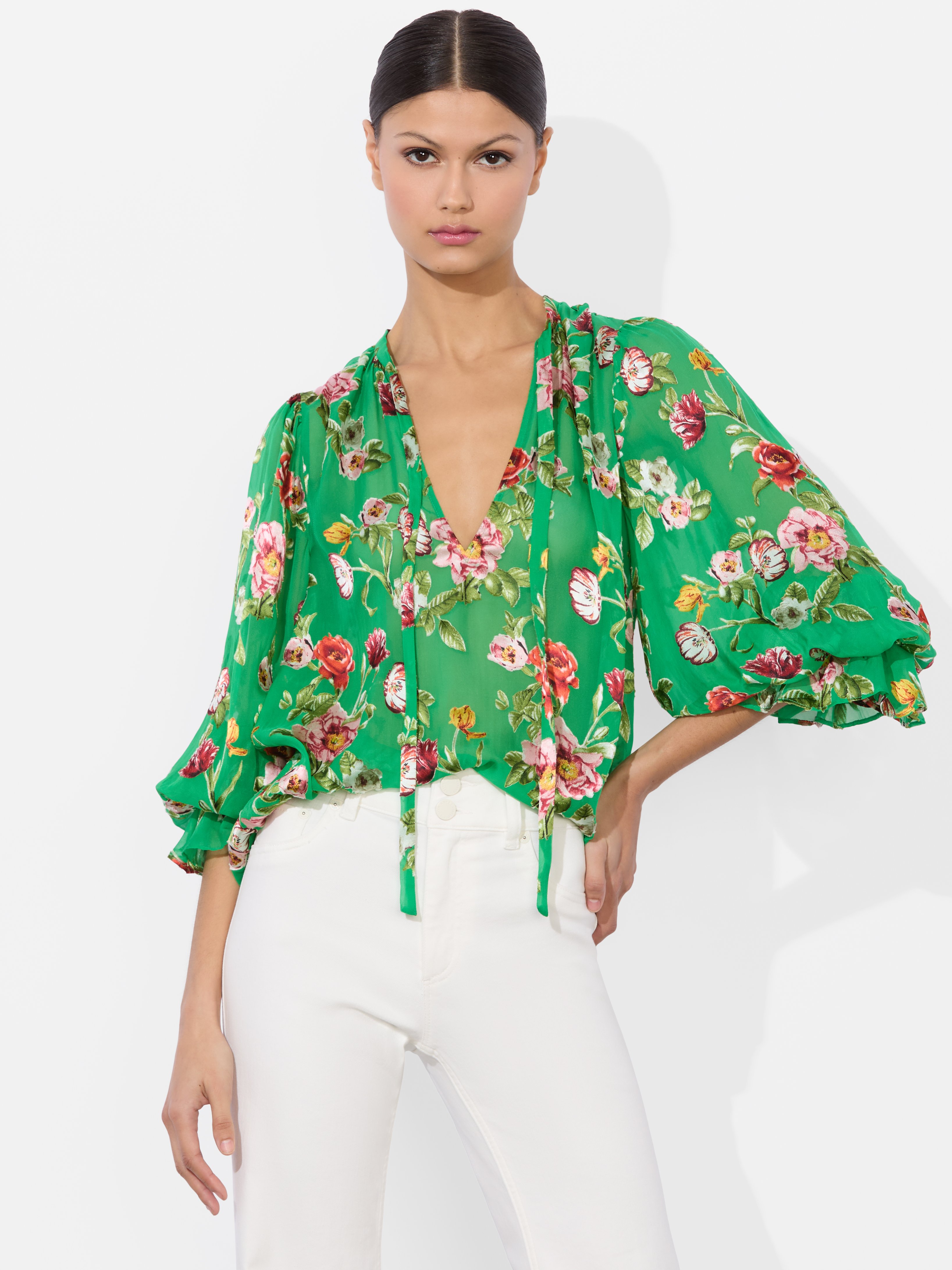 Alice And Olivia Moranne Blouse