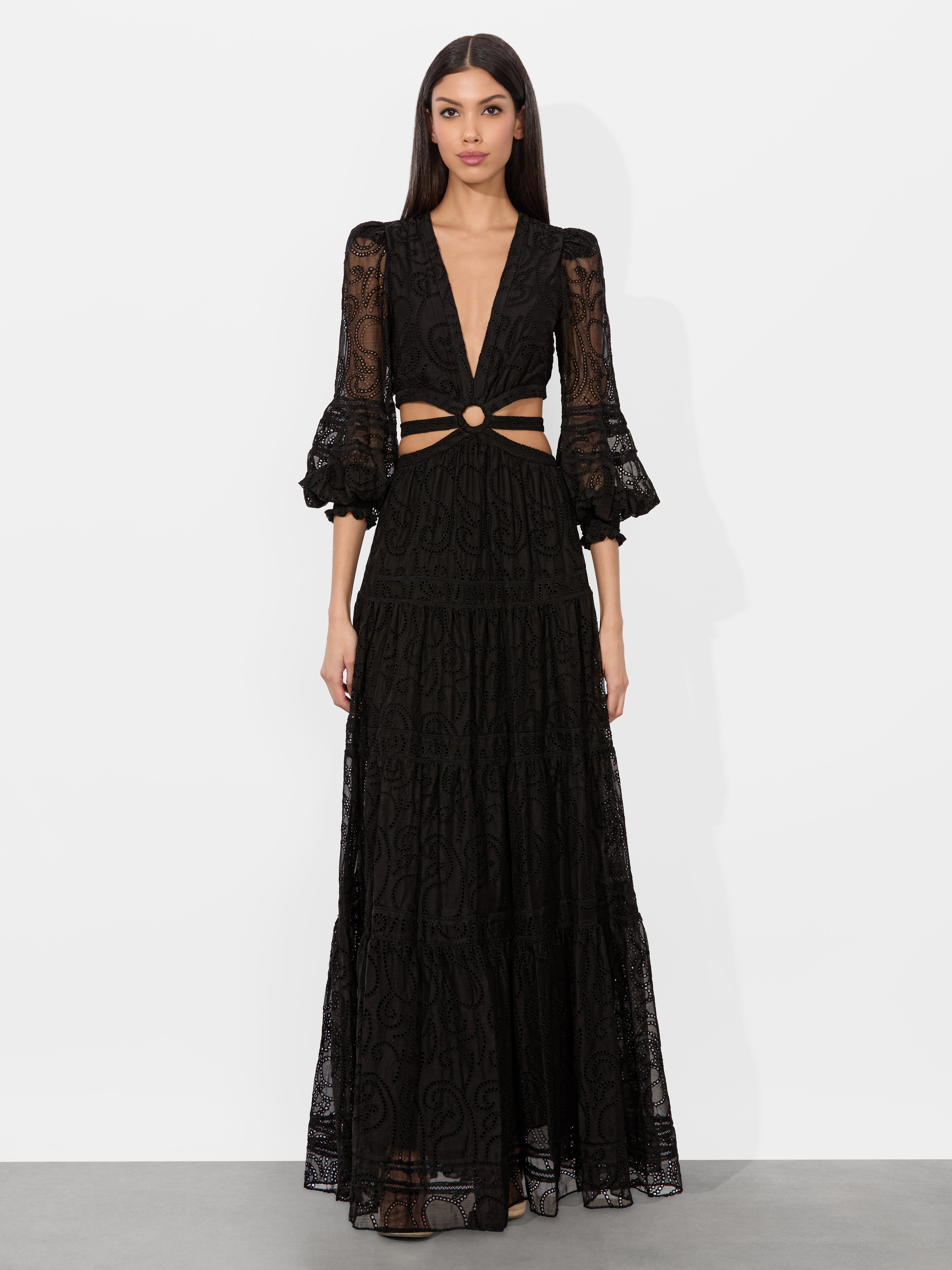 Alice And Olivia Patrica Tiered Dress