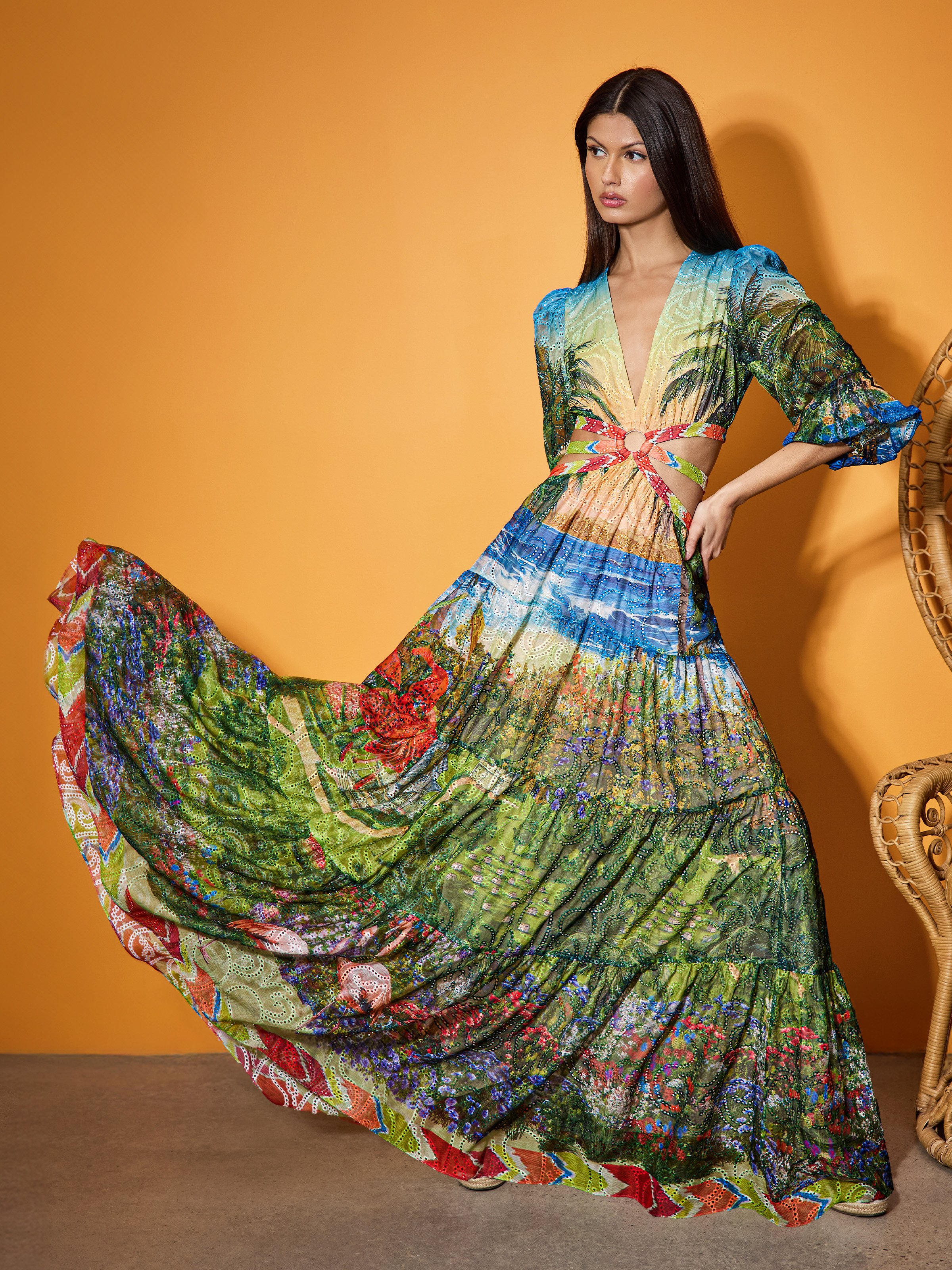 Alice And Olivia Patrica Tiered Dress